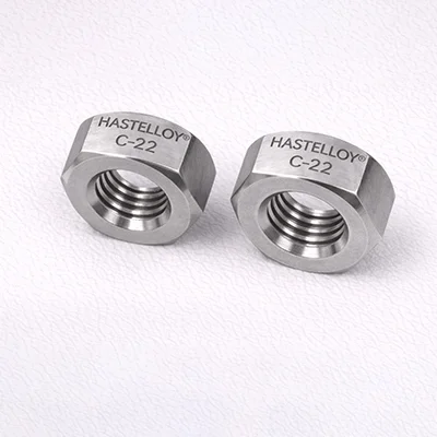 Hastelloy C-22 nut product example