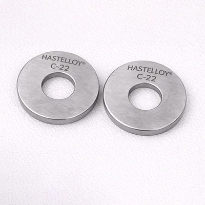 Hastelloy C-22 washer product example