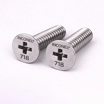 Inconel 718 screw product example