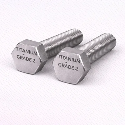 Titanium Grade 2 bolt product example