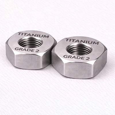 Titanium Grade 2 nut product example