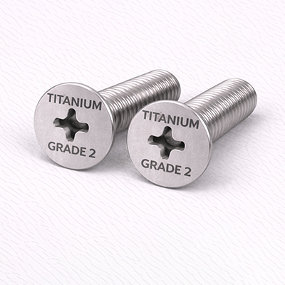 Titanium Grade 2 Screws