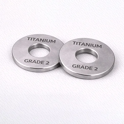 Titanium Grade 2 washer product example