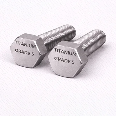 Titanium Grade 5 bolt product example