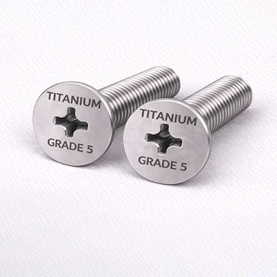 Titanium Grade 5 screw product example