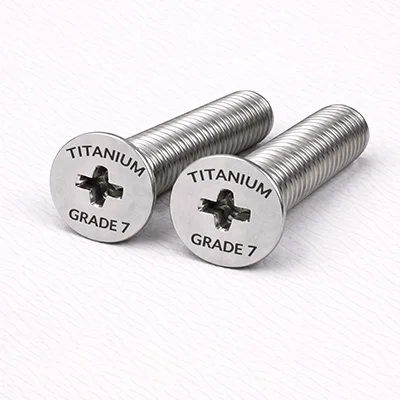 Titanium Grade 7 screw product example