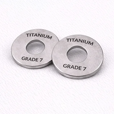 Titanium Grade 7 washer product example