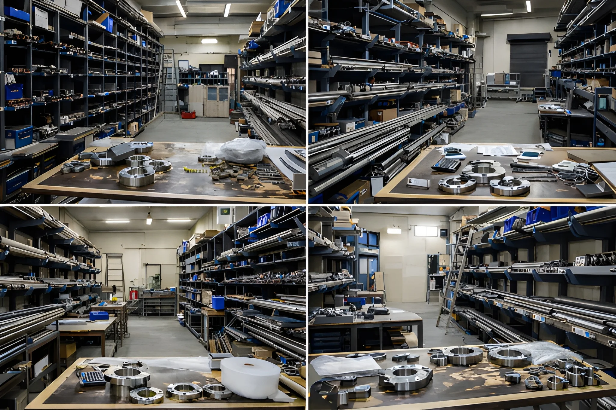 Raw material inventory and stock management - exotic metals storage