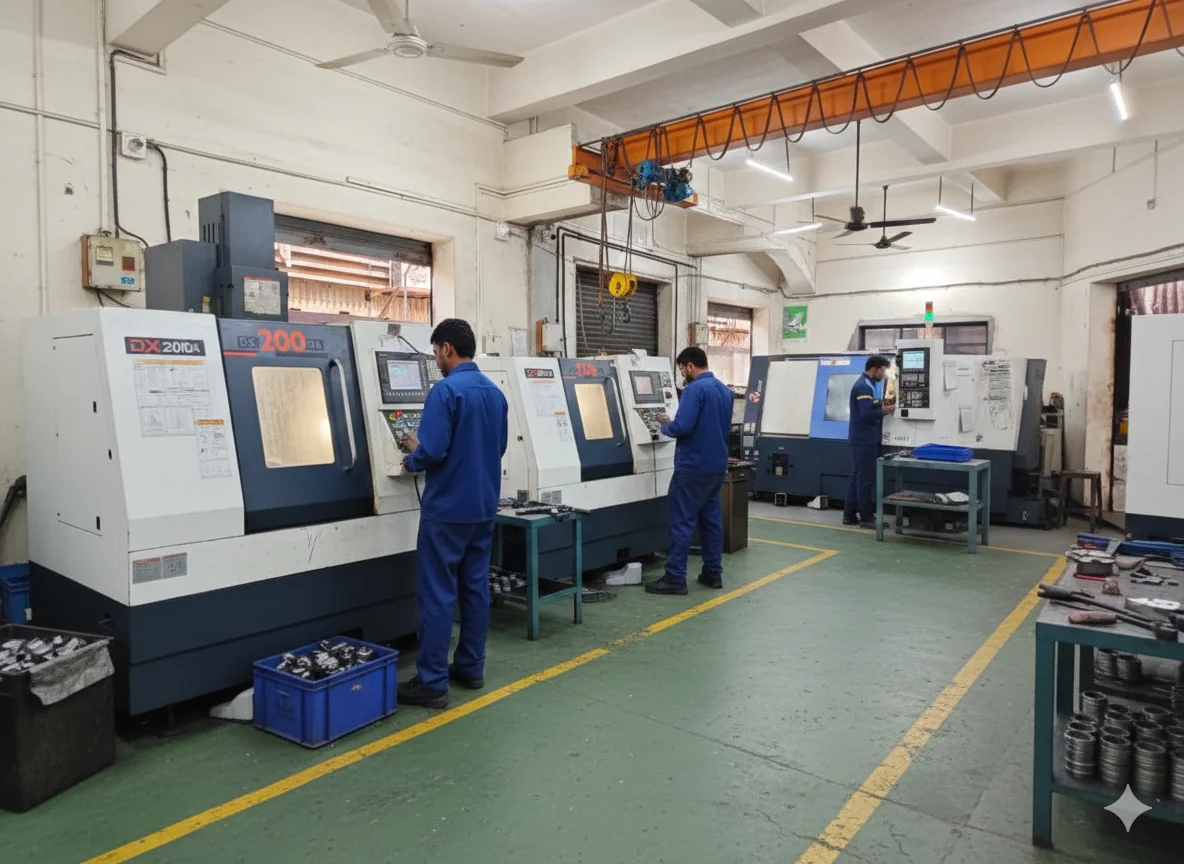 Precision machining division - CNC machine tools and manufacturing equipment