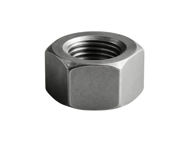 Precision exotic metal hex nuts - standard nut fasteners