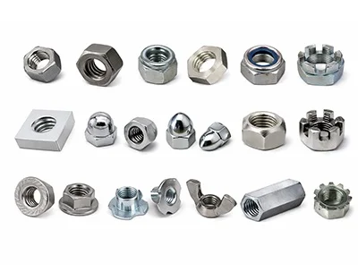Custom precision exotic metal special nuts - specialty fasteners