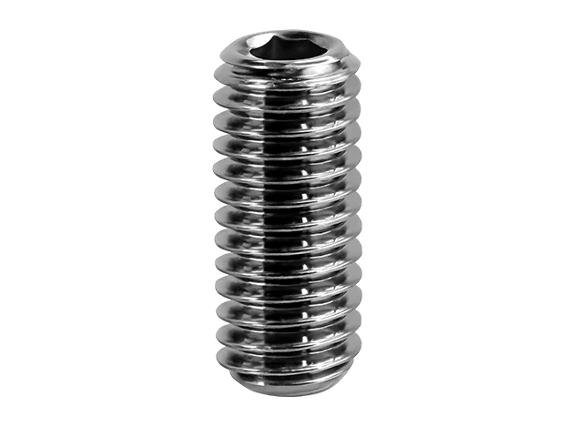 Precision exotic metal hex socket set screws - drive fasteners
