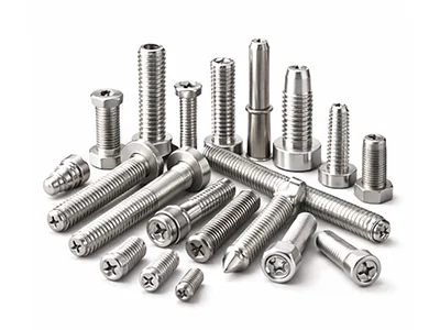 Custom precision exotic metal special screws - specialty fasteners