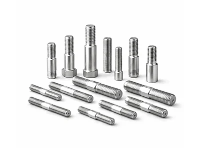 Custom precision exotic metal special studs - specialty threaded fasteners