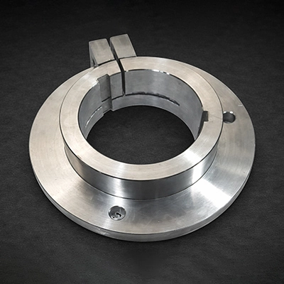 Precision-machined Flange for Cutter Venturi system attachment