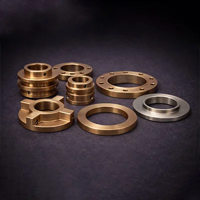 Custom Machined Deflectors product example