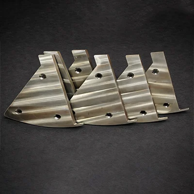 Custom VMC machined components product example